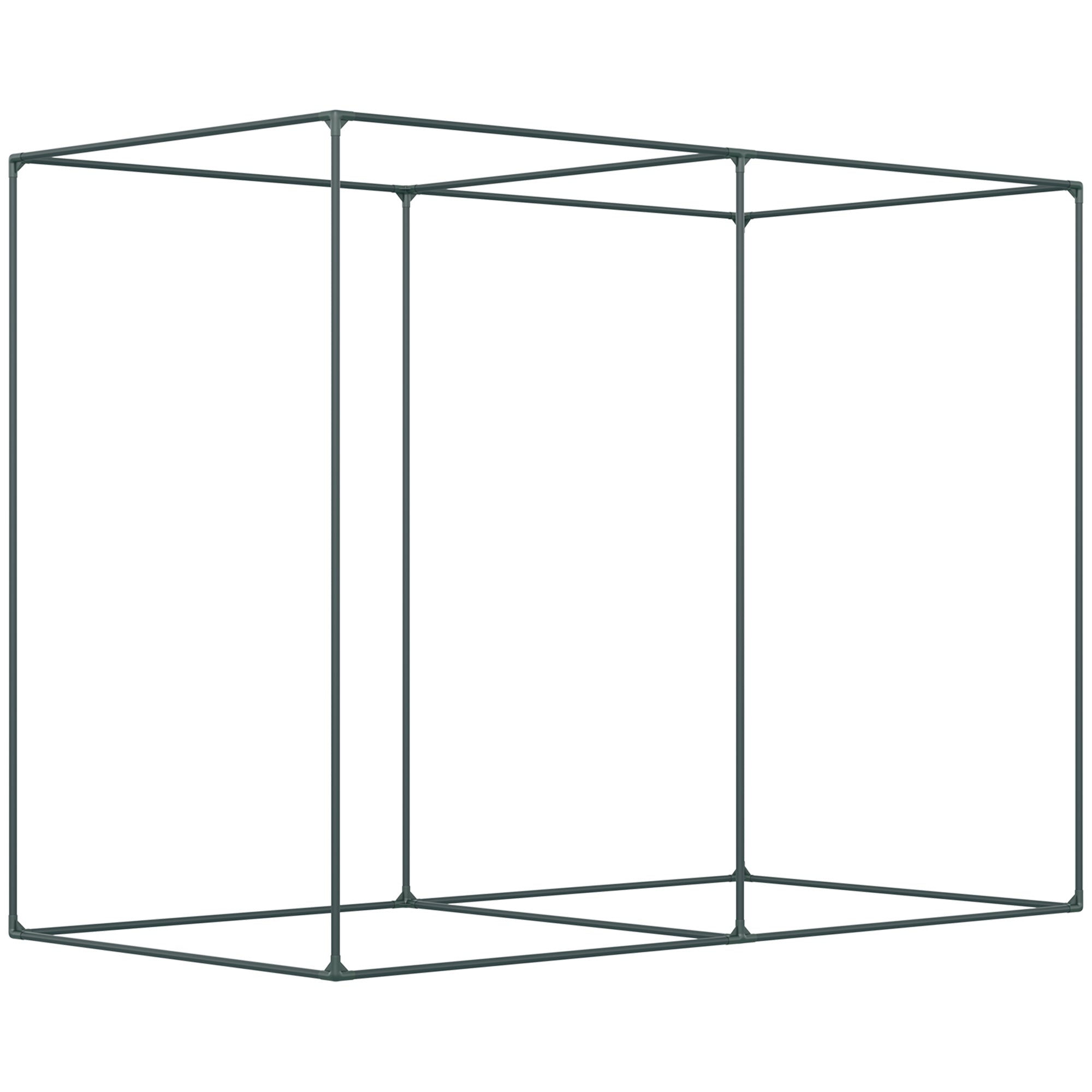 6 x 3ft Crop Cages for Garden, Plant Protectors from Animals, Storage Bag and 6 Ground Stakes