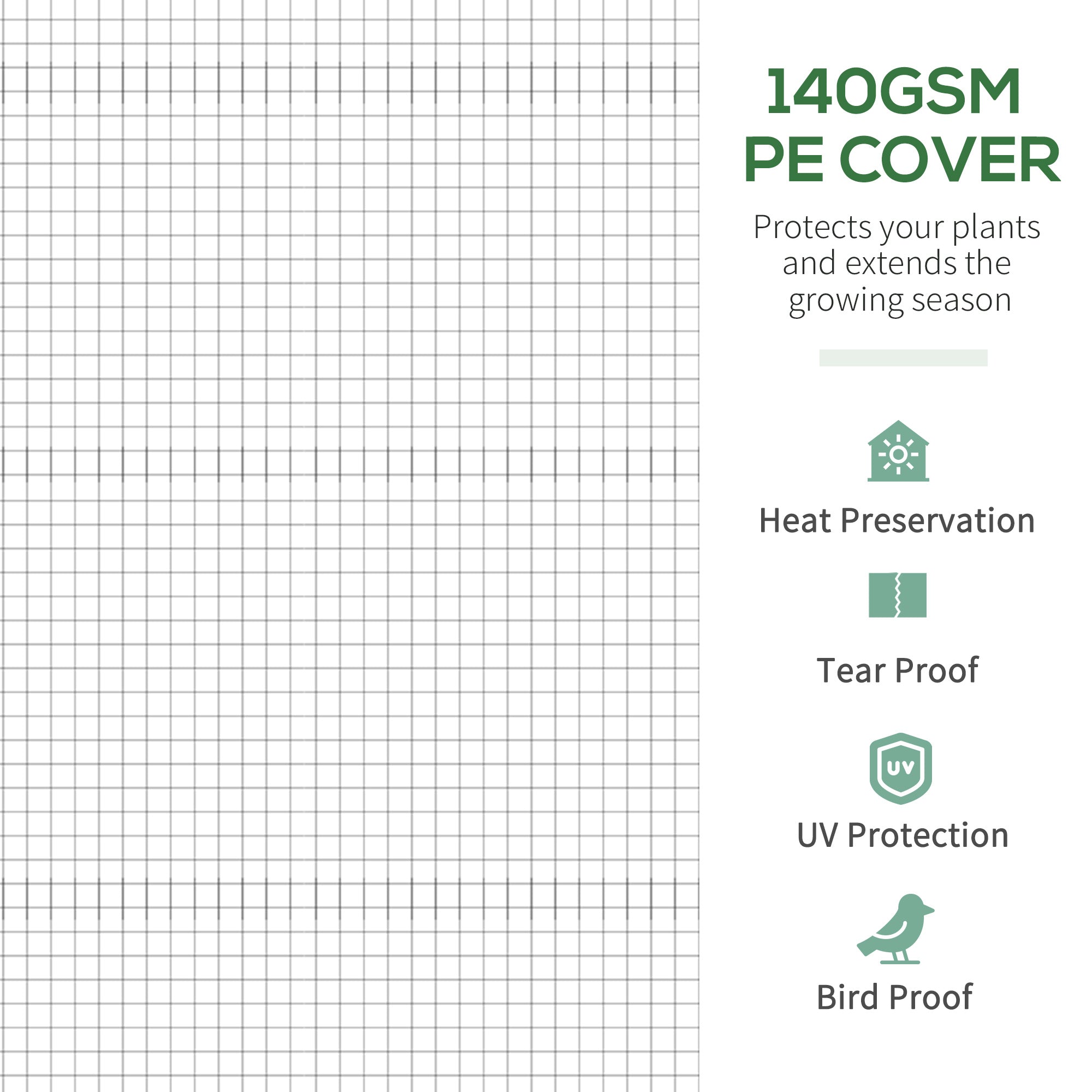 11.5' x 10' x 6.5' Walk-in Tunnel Greenhouse, Green House with Zippered Mesh Door, 7 Mesh Windows & Roll-up Sidewalls, Upgraded Gardening Plant Hot House with Galvanized Steel Hoops