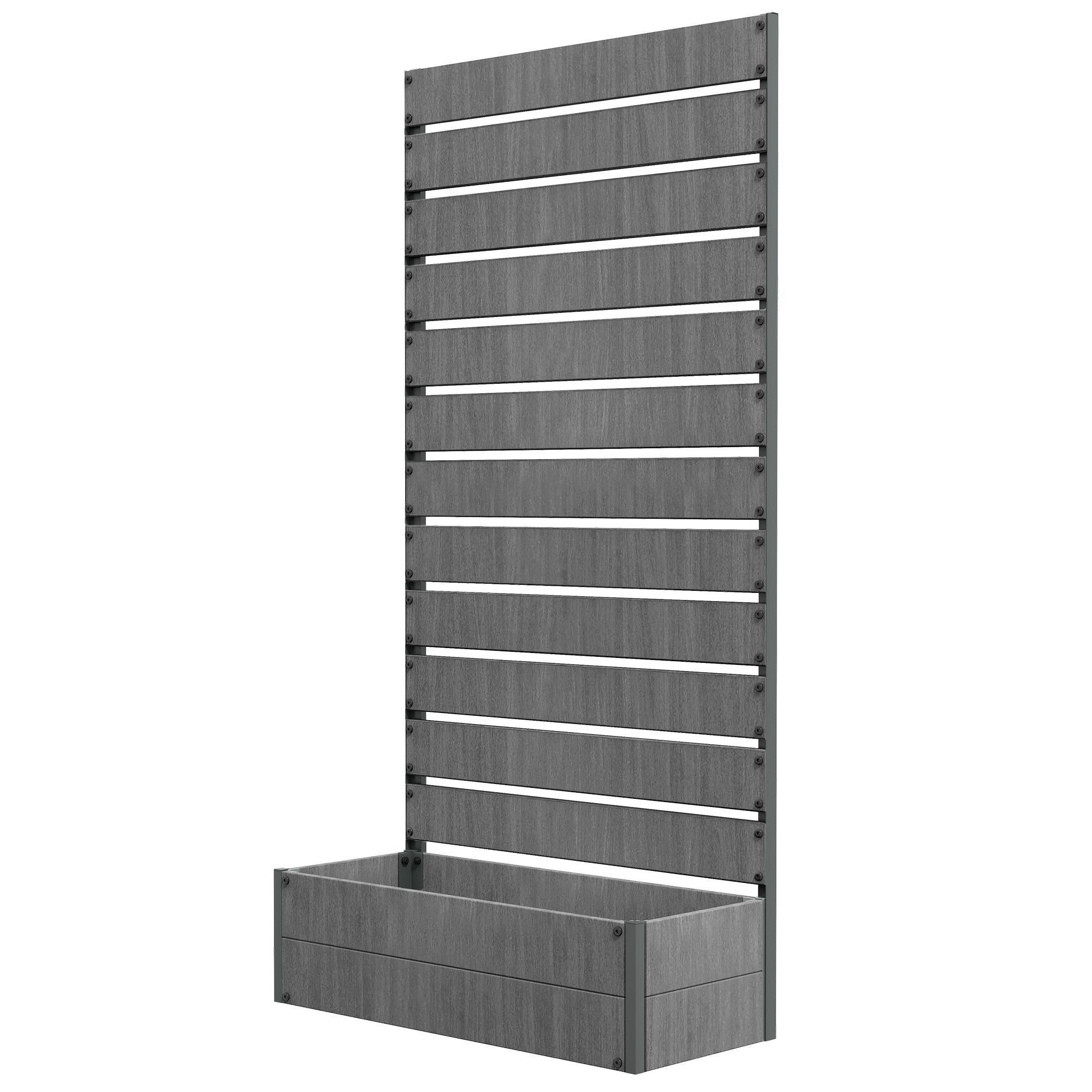 Trellis Planter for Climbing Plants, Raised Garden Bed with Trellis, Planter Box for Outdoor Garden