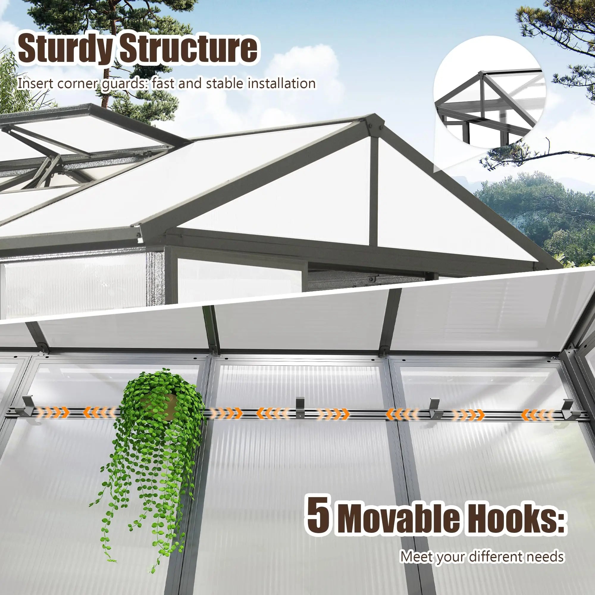 Skyreach 8×10 Auto-Vent Conservatory