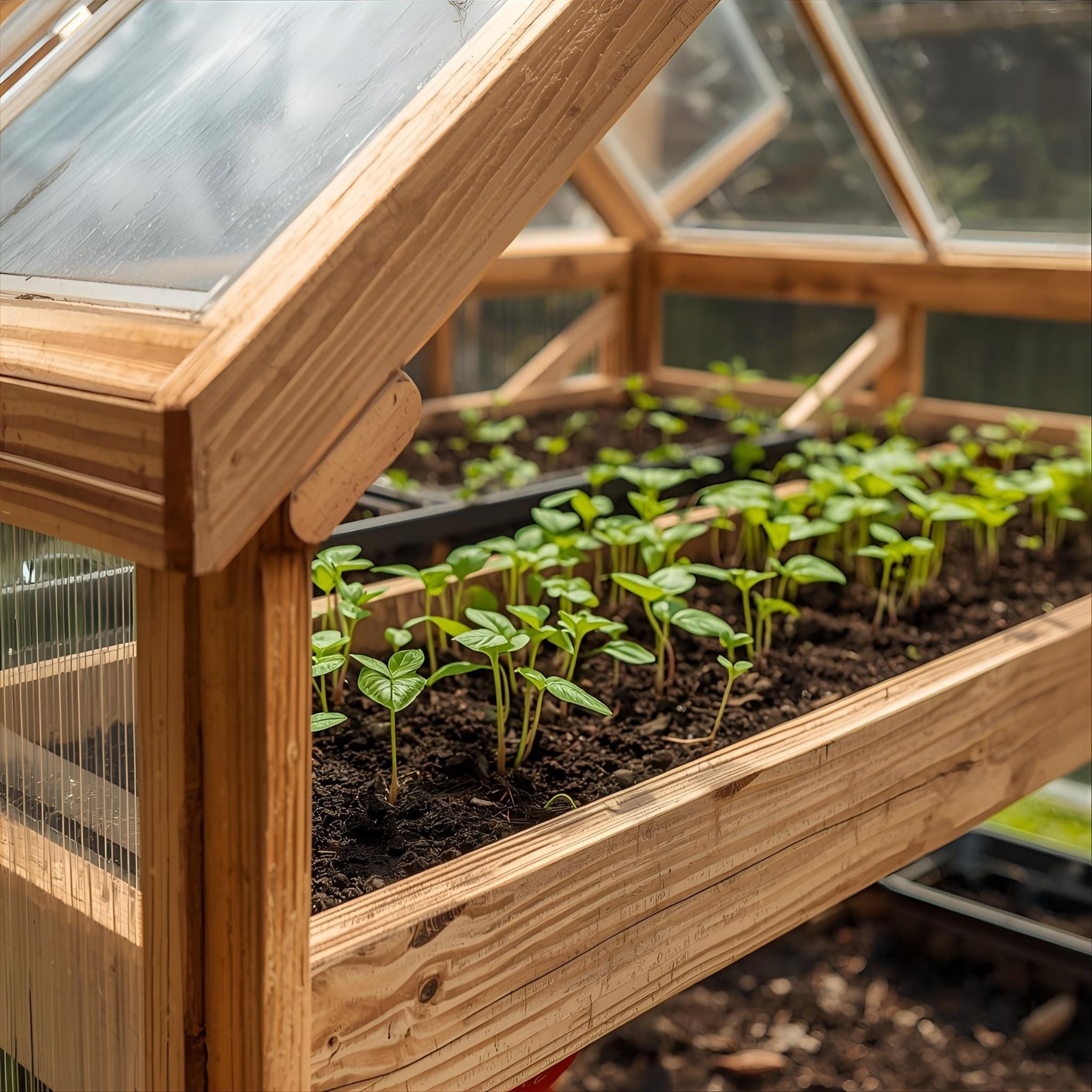 Refuge Oakwood Mini Greenhouse