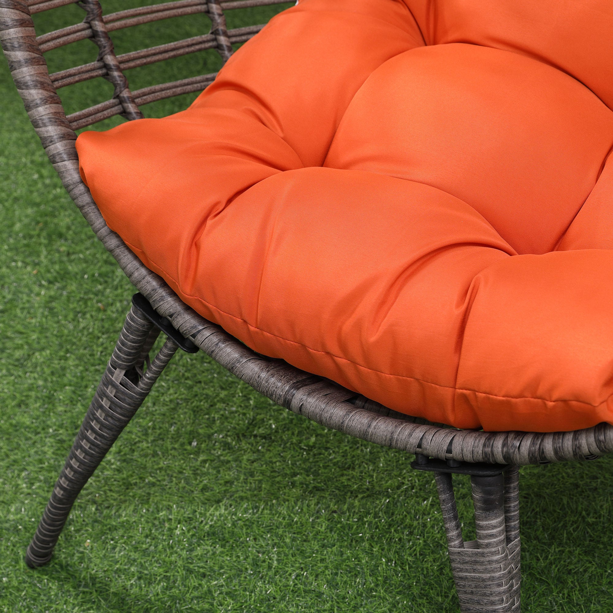 Rattan Egg Chair with Cushion