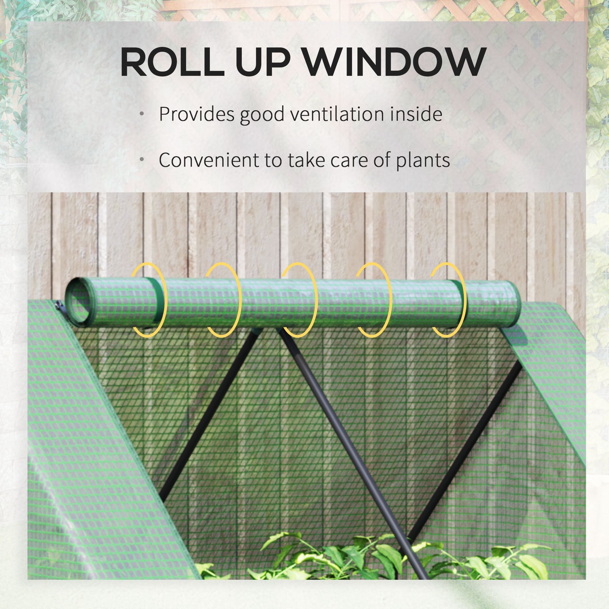 Raised Garden Bed with Cover, Outdoor Galvanized Metal Planter Box Kit, 4 x 3 ft Mini Greenhouse with 2 Large Screen Windows, for Growing Flowers, Vegetables and Herbs