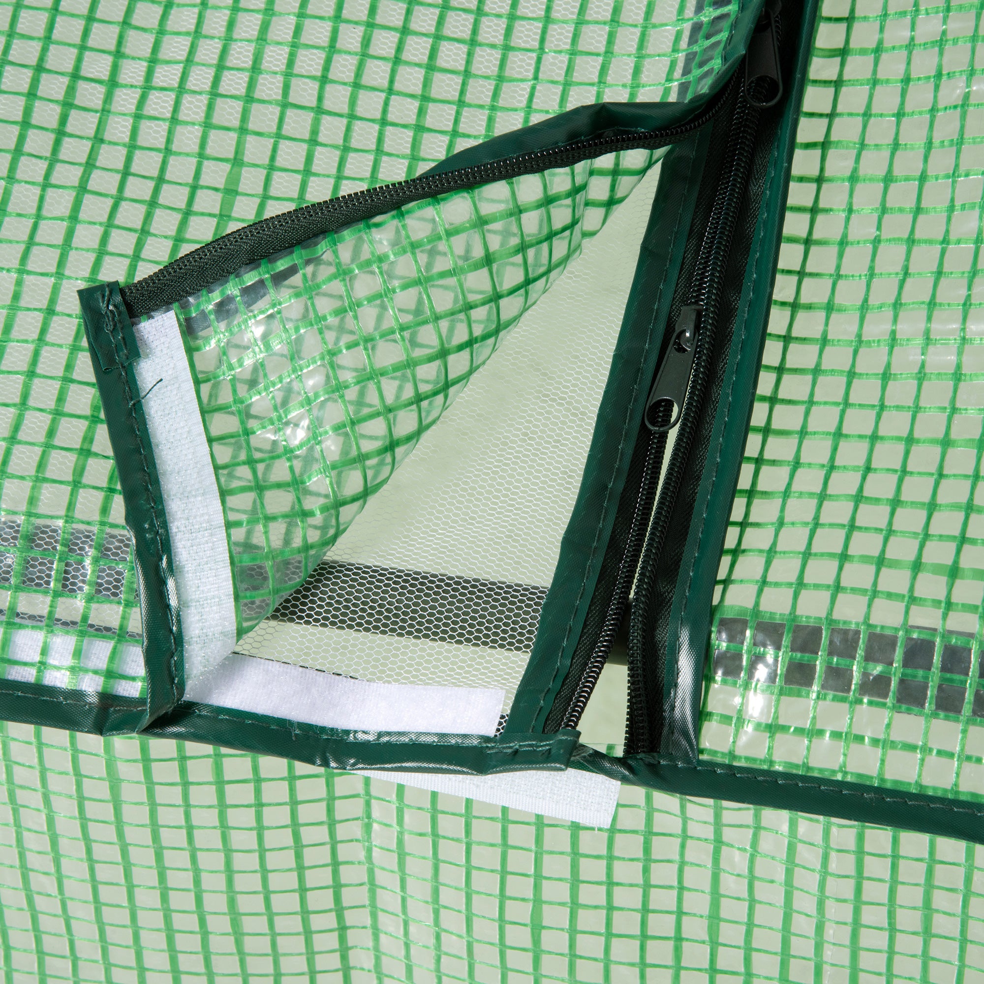 71" x 36" x 28" Mini Greenhouse Portable Hot House for Plants with Large Zipper Windows for Outdoor, Indoor, Garden, Green