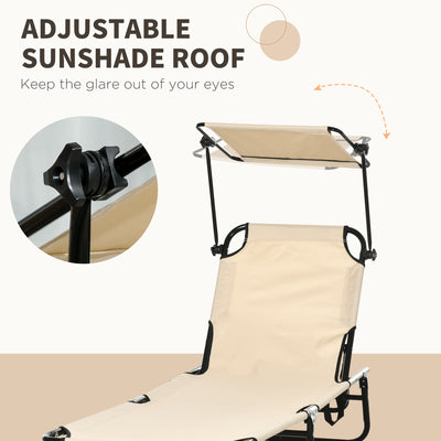 Chaise Pool Lounge Chairs Set of 2, Outdoor Sun Tanning Chairs, Reclining Back, Steel Frame and Side Pocket