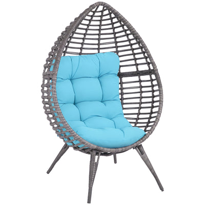 Rattan Egg Chair with Cushion