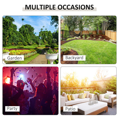 Outdoor Garden Bench Arch Pergola with Natural Fir Wood Build, Protective Varnish, & 2 Person Ergonomic Bench