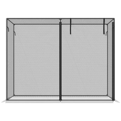 6 x 3ft Crop Cages for Garden, Plant Protectors from Animals, Storage Bag and 6 Ground Stakes