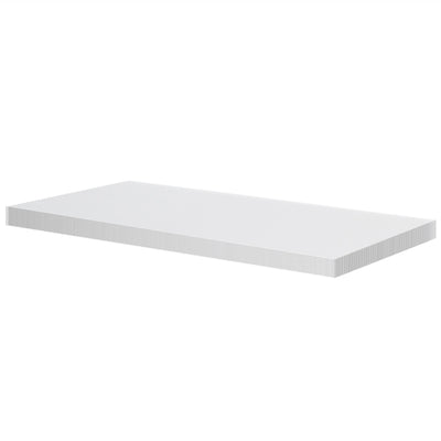 14 Pieces Twin-Wall Polycarbonate Panels Waterproof UV Protected Polycarbonate Greenhouse Panels, 4' x 2' x 0.16", Clear