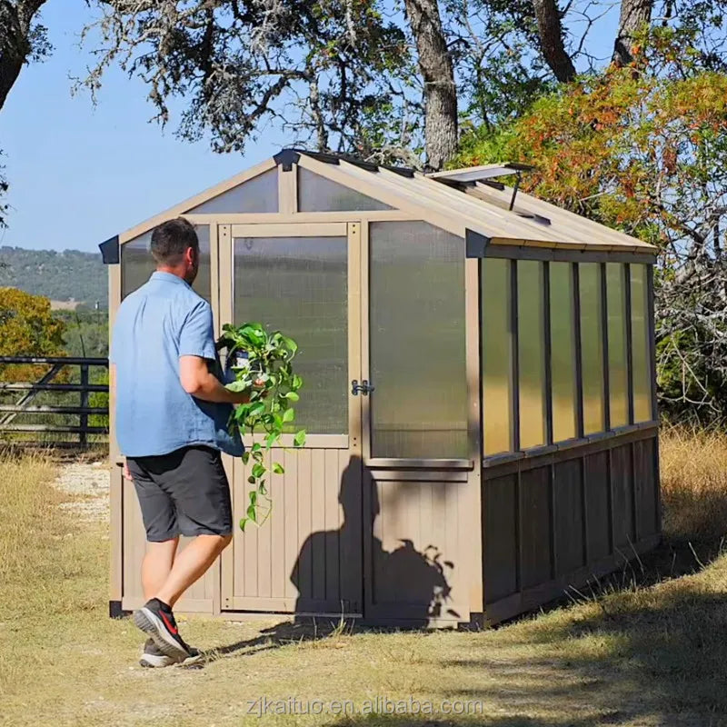 Cedarmere 6×12 Cedar Glasshouse