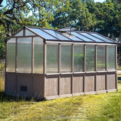 Cedarmere 6×12 Cedar Glasshouse