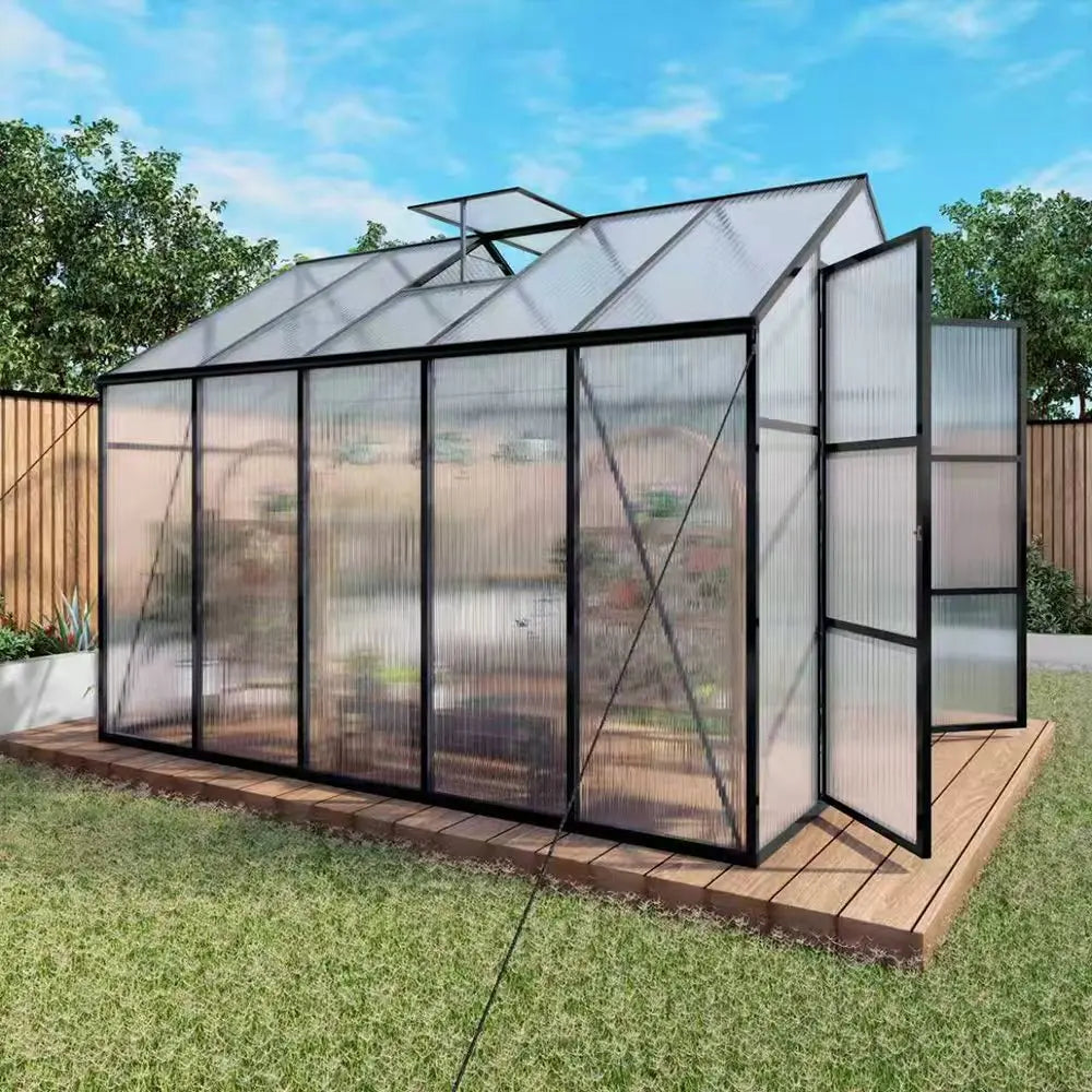 Serenity 8×10 Walk-In Glasshouse