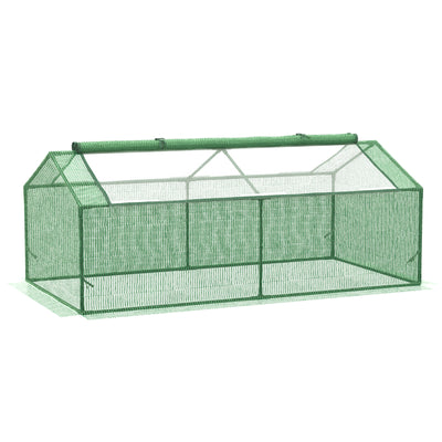 71" x 36" x 28" Mini Greenhouse Portable Hot House for Plants with Large Zipper Windows for Outdoor, Indoor, Garden, Green