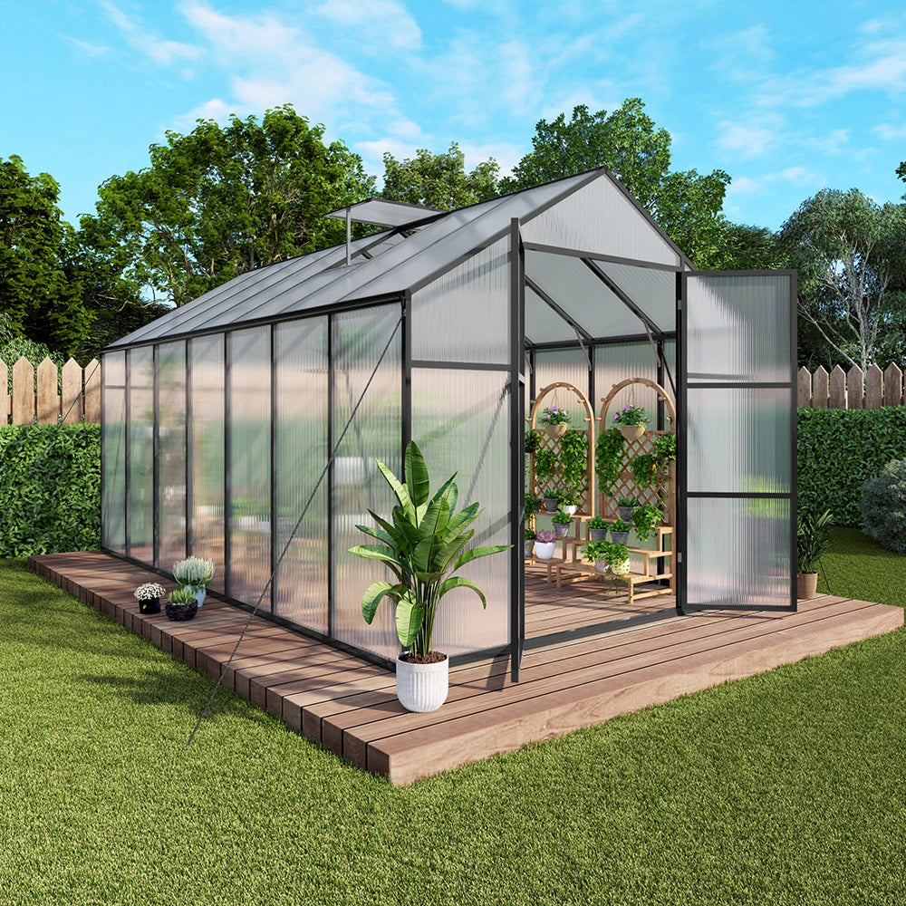 Windward Grand 8×14 Walk-In Glasshouse