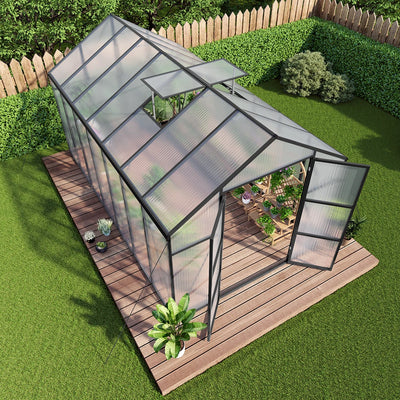 Windward Grand 8×14 Walk-In Glasshouse