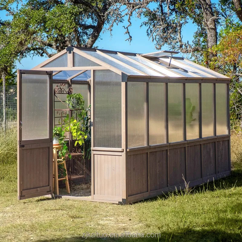 Cedarmere 6×12 Cedar Glasshouse