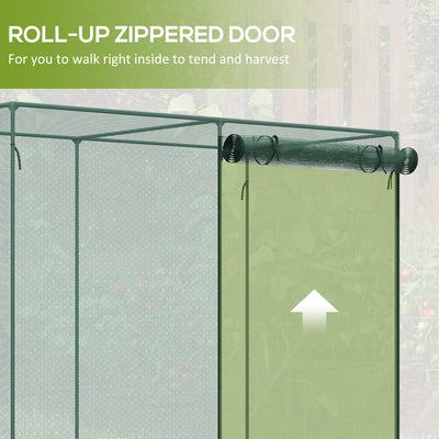 6 x 3ft Crop Cages for Garden, Plant Protectors from Animals, Storage Bag and 6 Ground Stakes