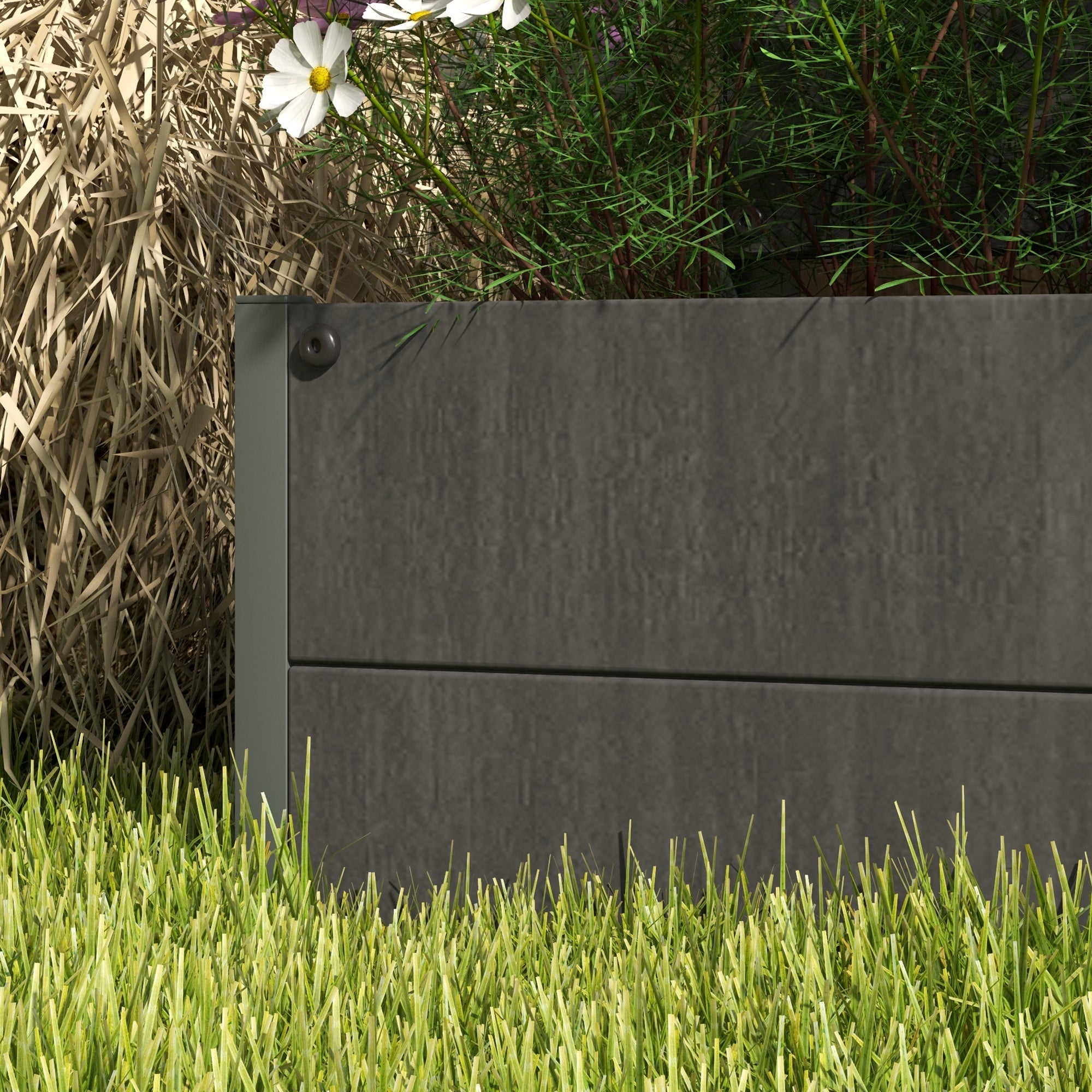 Trellis Planter for Climbing Plants, Raised Garden Bed with Trellis, Planter Box for Outdoor Garden