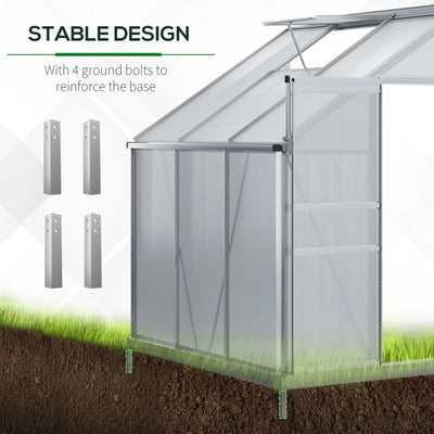 Petite Haven 6×4 Garden Glasshouse
