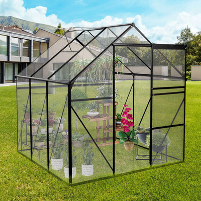 Sable Nook 6×6 Walk-In Glasshouse