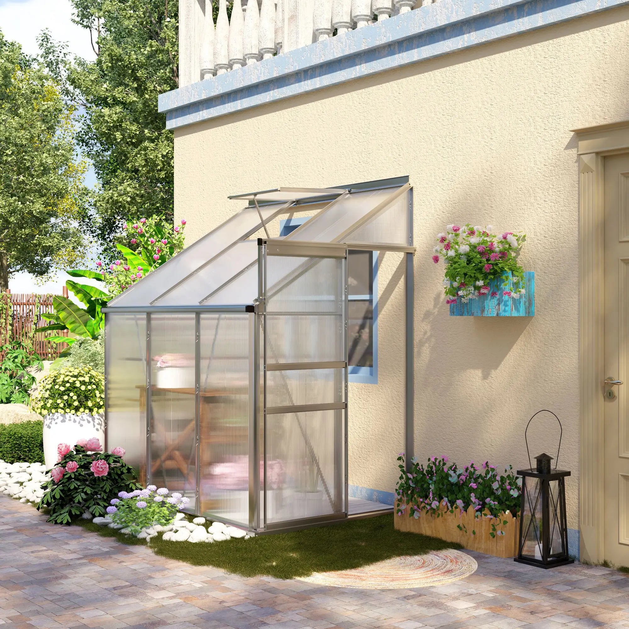 Petite Haven 6×4 Garden Glasshouse