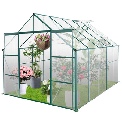 Meadowlight Twin-Door 8×10 Glasshouse