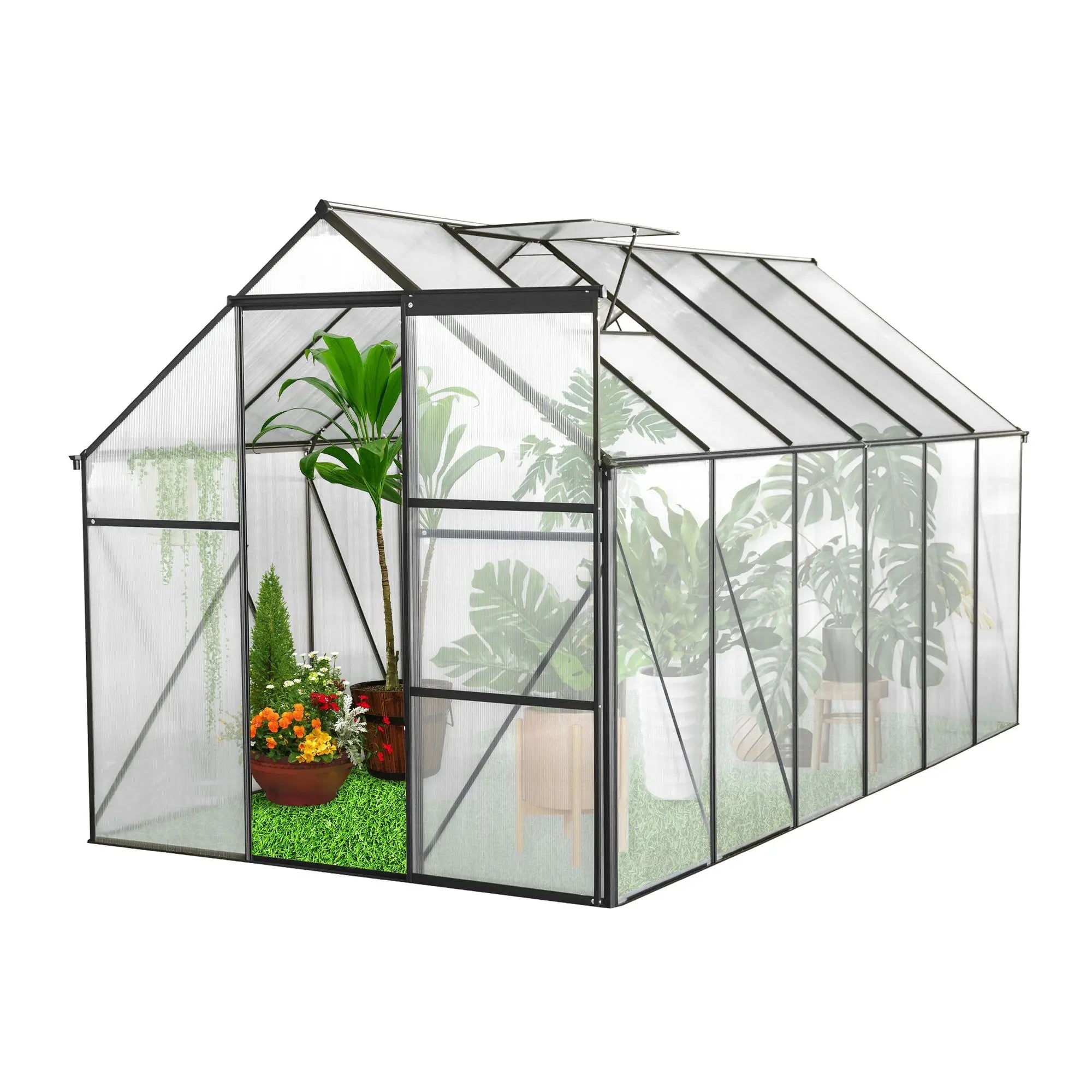Longmeadow 6×12 Walk-In Glasshouse