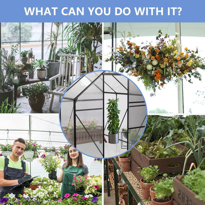 Sable Nook 6×6 Walk-In Glasshouse