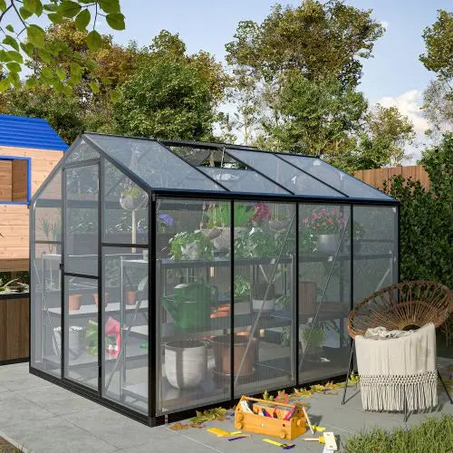 Sanctuary Walk-In Glasshouse — Heavy-Duty