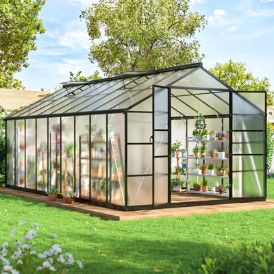 Adaptable Multi-Size Walk-In Glasshouse