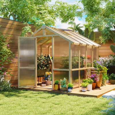 Cottage Retreat Wooden Glasshouse (6.6×8)