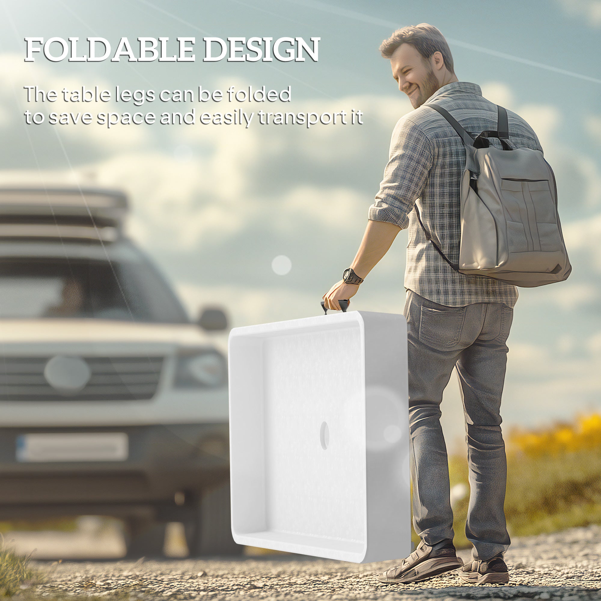 3.4ft Folding Ice Cooler Table with Drain, Fill and Chill Table Outdoor Table Cooler with Storage Shelf, Drink Cooler for Parties Picnic BBQ Camping Wedding