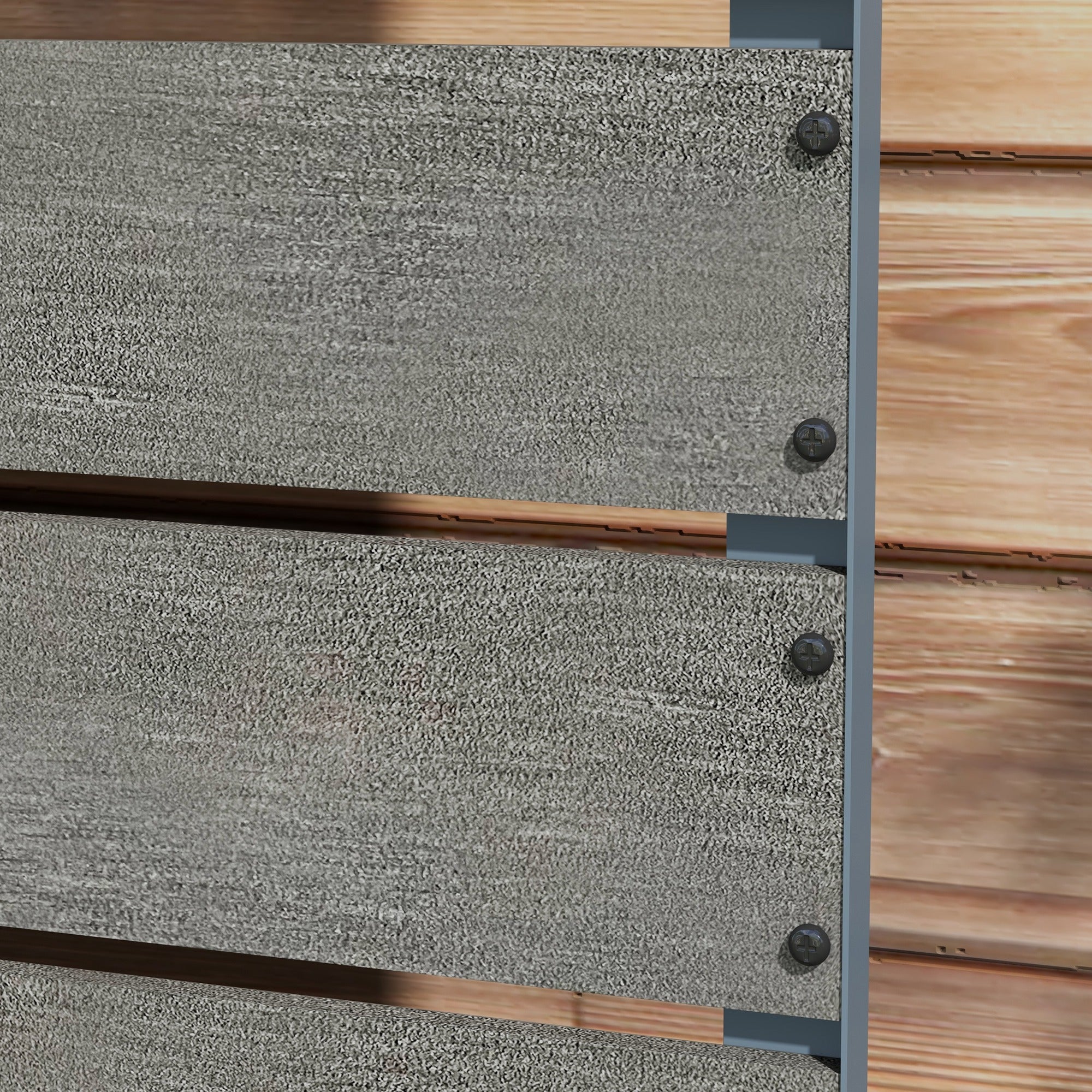 Trellis Planter for Climbing Plants, Raised Garden Bed with Trellis, Planter Box for Outdoor, 28.25" x 15" x 59"