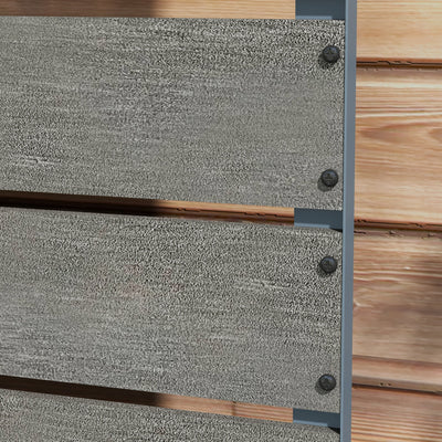 Trellis Planter for Climbing Plants, Raised Garden Bed with Trellis, Planter Box for Outdoor, 28.25" x 15" x 59"