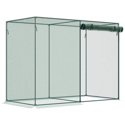 6 x 3ft Crop Cages for Garden, Plant Protectors from Animals, Storage Bag and 6 Ground Stakes