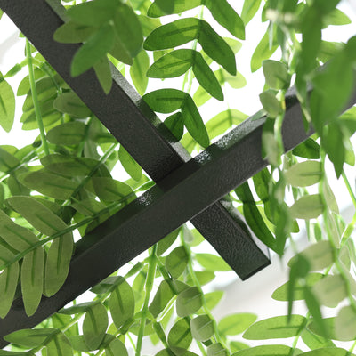 82'' Decorative Metal Garden Trellis Arch with Durable Steel Tubing & Elegant Scrollwork, Perfect for Weddings