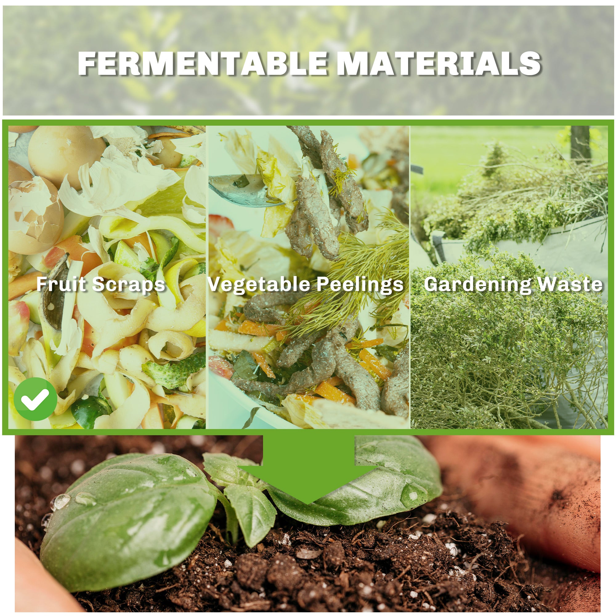 4-Tray Worm Composter Bin, 7.4 Gal Outdoor & Indoor Worm Composter for Recycling Food Waste